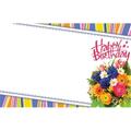 Design 88 Enclosure Card - Happy Birthday Mixed Floral 79487